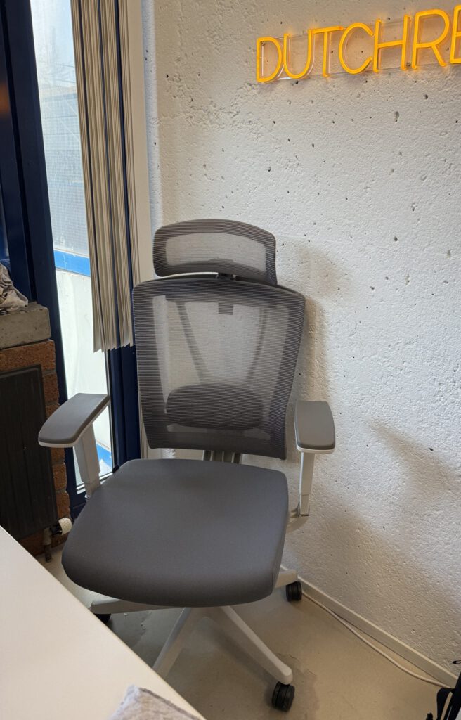 flexi spot office chair grey
