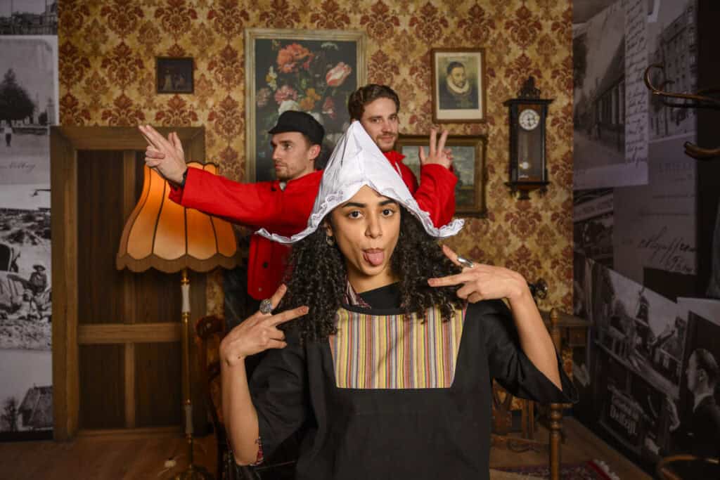 photo-of-a-girl-in-a-art-hat-at-highlihgts-of-holland