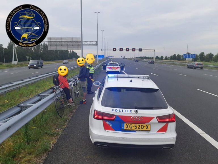 Snacks before safety: two bikers pulled over on Dutch highway, say they were hungry for hotdogs