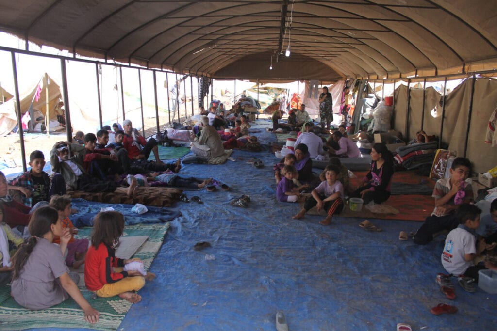 yazidi-refugee-camp