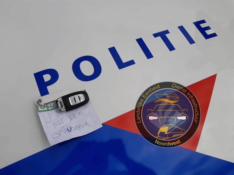 “Help I’ve been kidnapped” note sparks highway pursuit by Dutch police