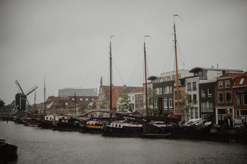 Leiden harbour 