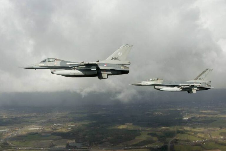 Russian bombers flew toward Dutch and UK airspace