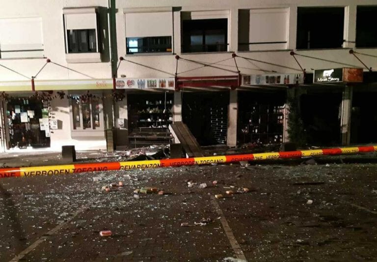 Two Polish supermarkets damaged by separate explosions last night