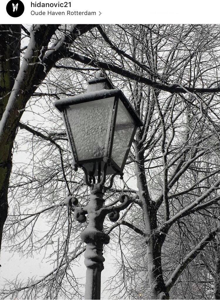 instagram-post-of-a-snow-covered-street-lamp-in-Rotterdam