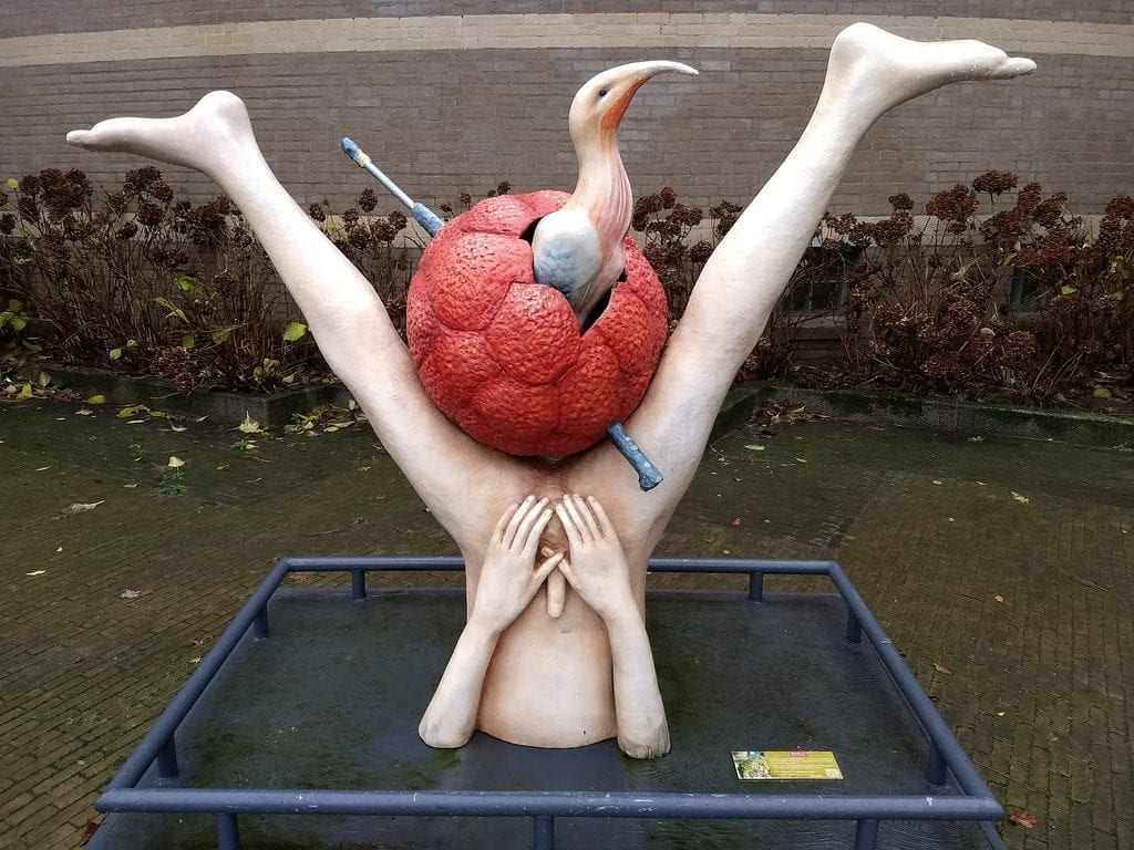 weird statues around the netherlands