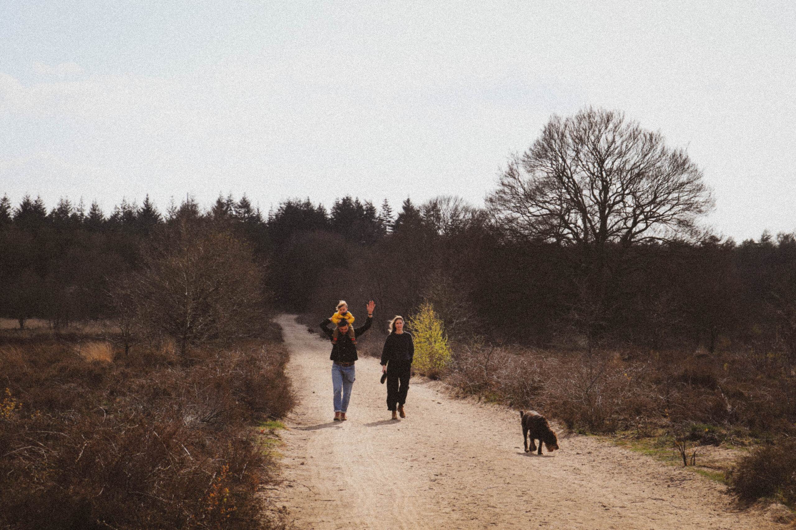 photo-of-a-family-walking-through-a-dutch-nature-reserve