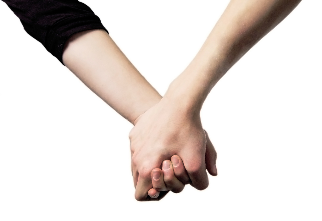 hand in hand