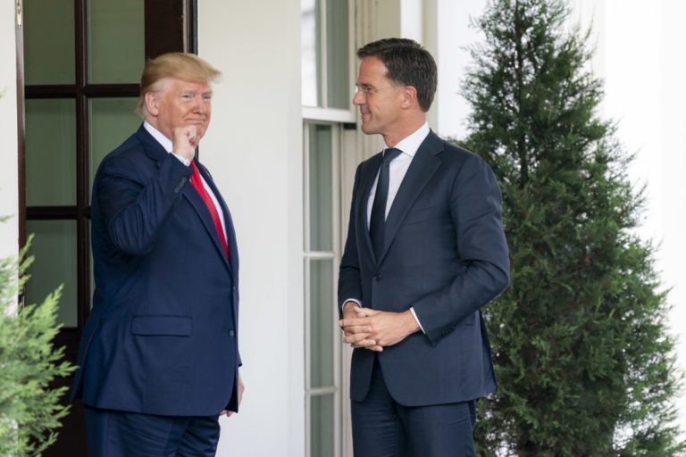 Rutte and other world leaders mock Trump at NATO summit in London