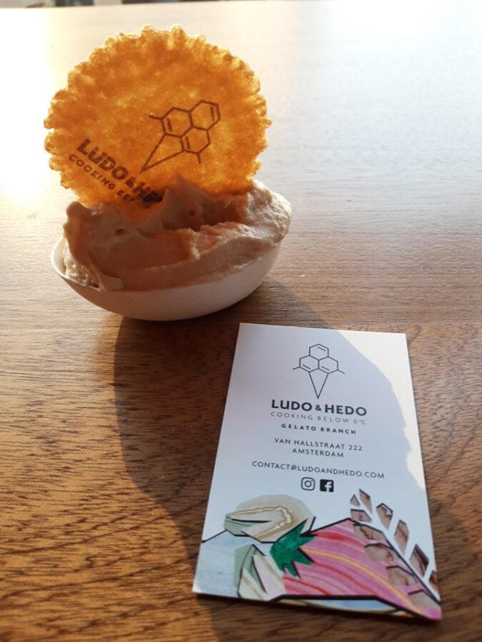 Ludo and Hedo Gelato branch to get ice cream in Amsterdam