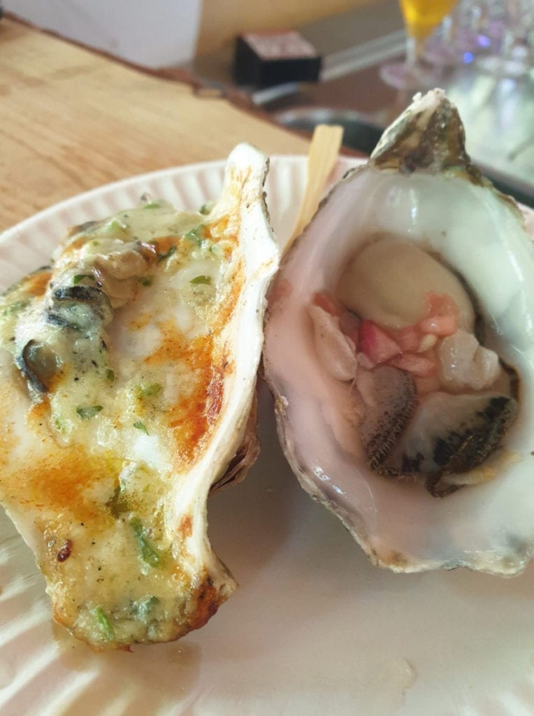 Grilled & Raw Oyster