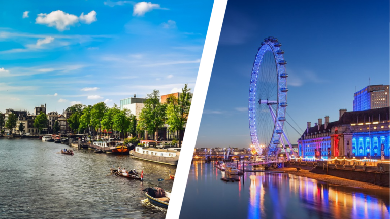 Amsterdam vs. London: a comparison of two capitals