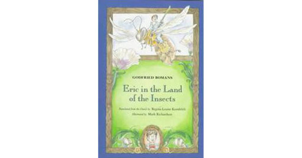 Photo-of-Eric-in-the-land-of-the-insects-book-cover