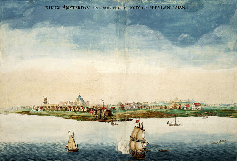 A-portait-of-New-Amsterdam-from- 1664