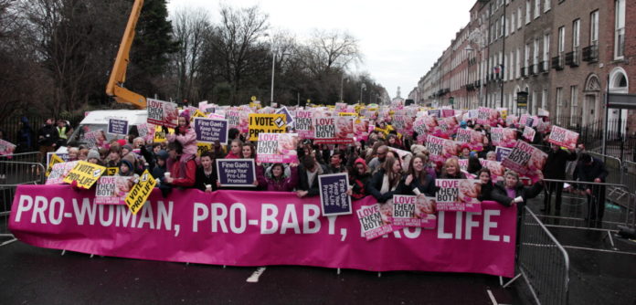 anti abortion protest