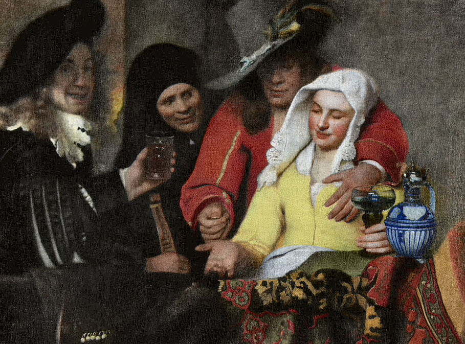 Painting-of-the-procuress-by-Jan-Vermeer