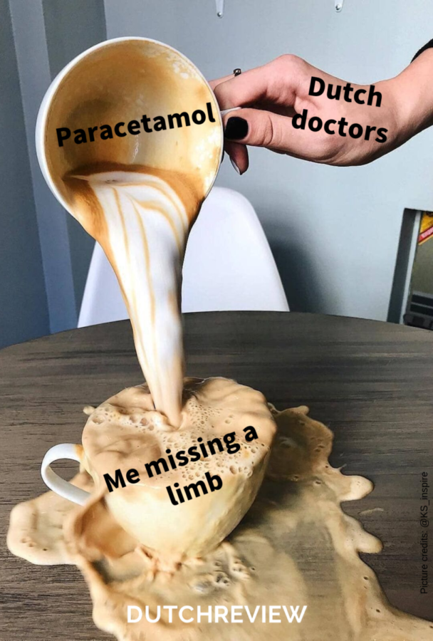 Moving to the Hague: A meme about how Dutch doctors like giving paracetamol