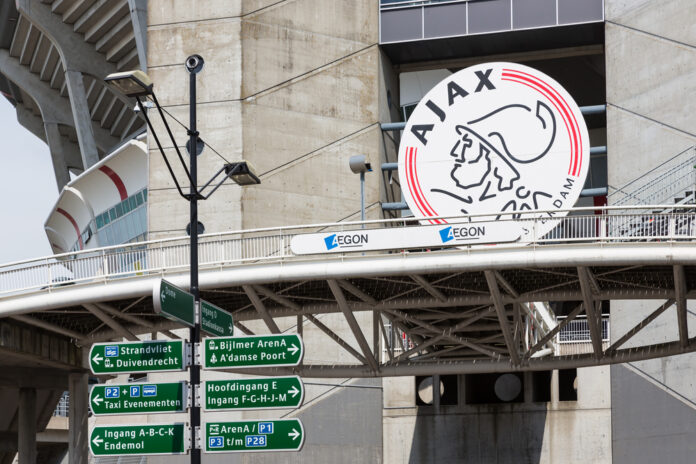 Ajax-logo-on-top-of-stadiom