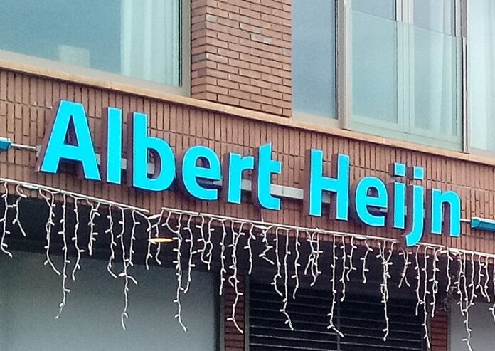 Albert-heijn-logo-from-zuid-feijenoord-rotterdam-the-netherlands