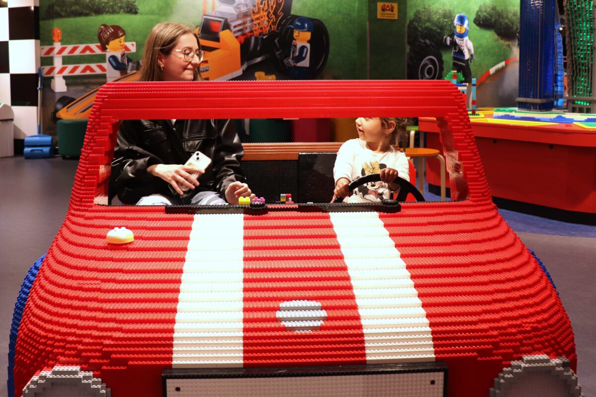 Cool-LEGO-car-for-kids-and-adults-at-LEGOLAND-Scheveningen