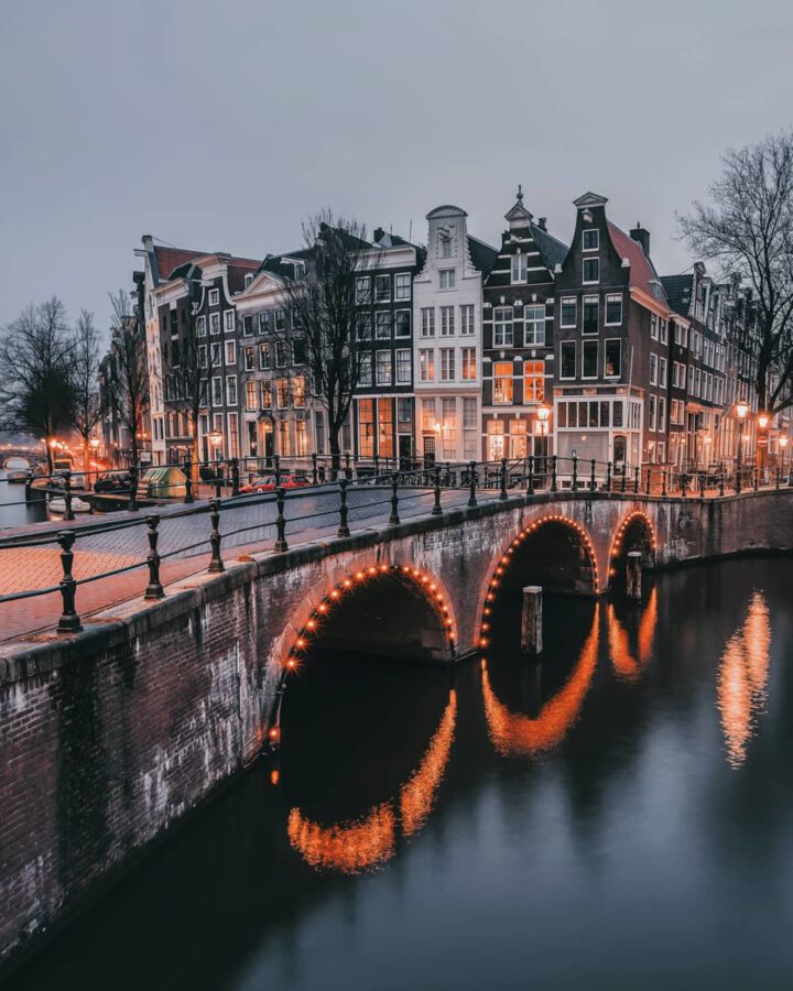 old-dutch-bridge-with-lights-in-amsterdam