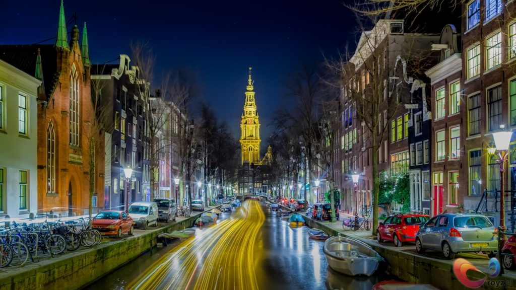 The canals of historical Amsterdam