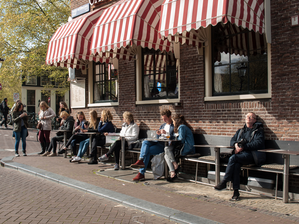 Amsterdam Netherlands Sunny Weather 