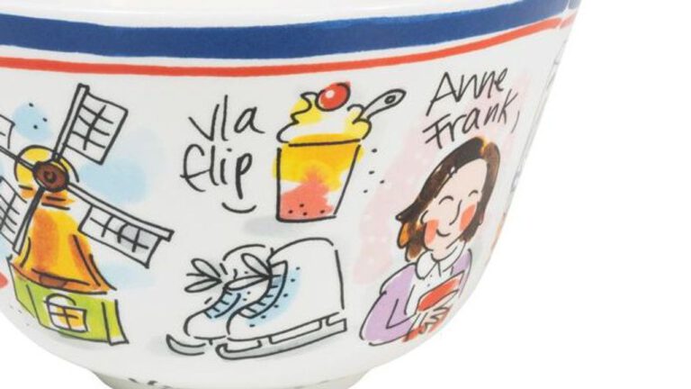 Dutch brand pulls cups showing “smiling Anne Frank” off the shelves