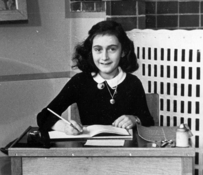 new pages of Anne Frank's diary
