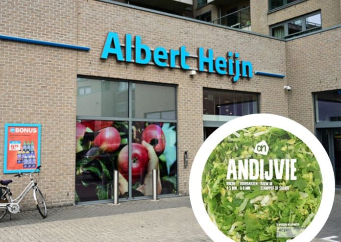 composite-image-of-entrance-of-albert-heijn-store-and-AH-endive-bag