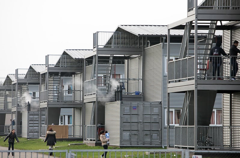 Asylum-centre-Ter-Apel-homes-during-asylum-reception-crisis-in-the-Netherlands