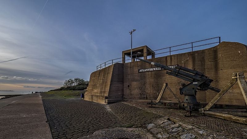 Atlantic-Wall-museum-in-Hook-of-Holland-the-Netherlands