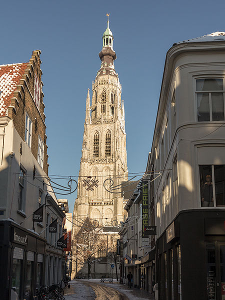 church tower in Breda
