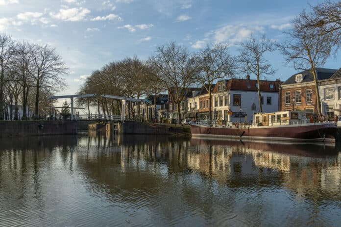 bridge-in-a-neighbourhood-in-Nieuwegein