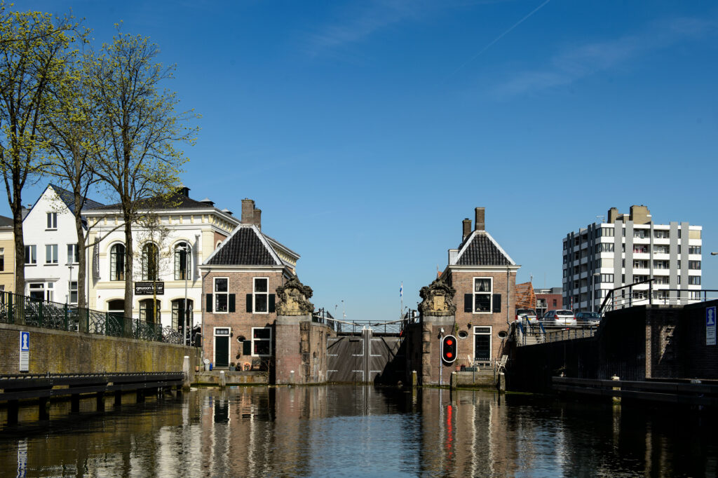 City-centre-Zaandam-historic-city-in-the-netherlands