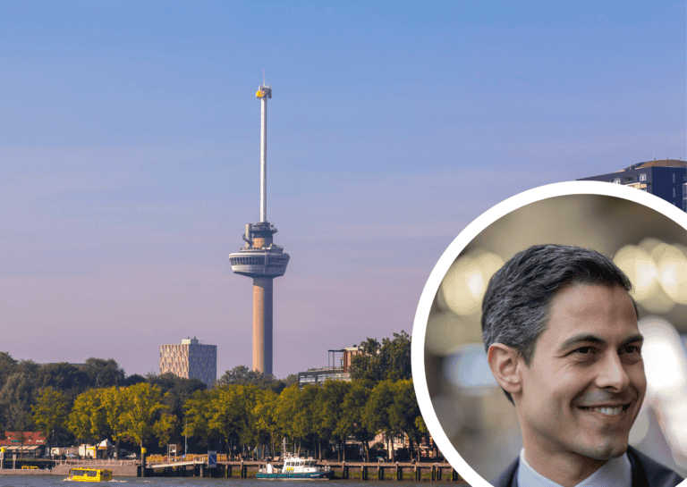 Jetten promises to abseil down the Euromast (and we can’t tell if he’s serious or not)