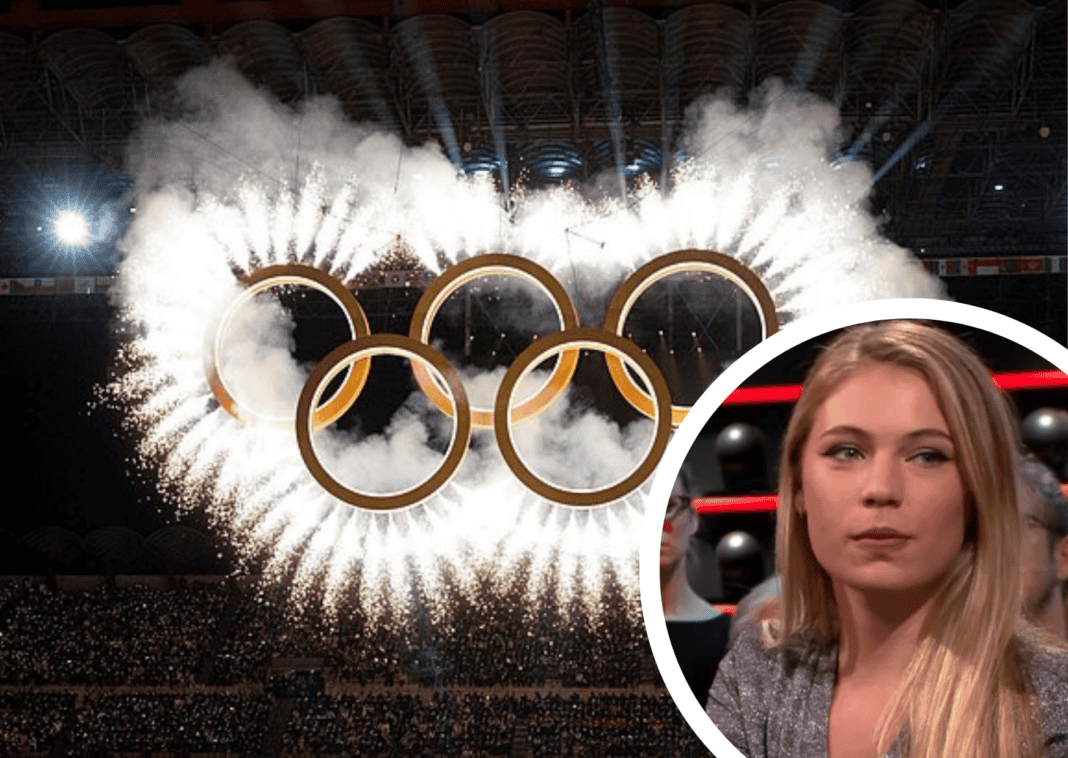 composite-image-of-jutta-leerdam-and-the-olympics-opening-ceremony-in-milan-2026
