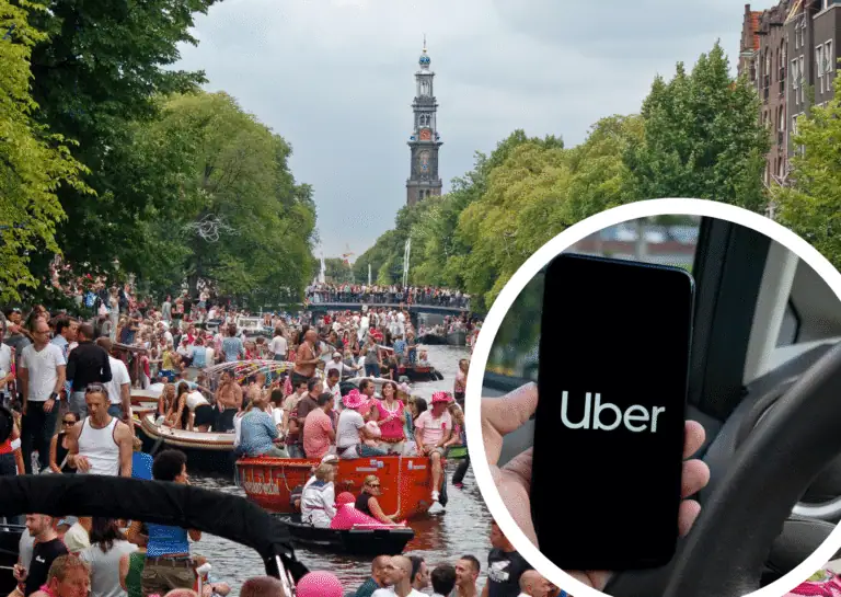 Uber and Bolt drivers to strike on evening of Amsterdam’s Canal Parade