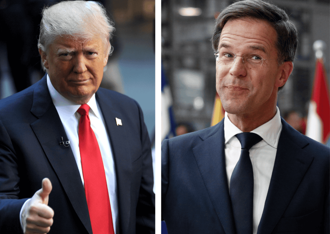 composite-image-of-donald-trump-and-mark-rutte