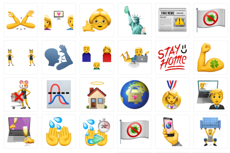 Coronavirus emojis invented by two Dutchies in quarantine