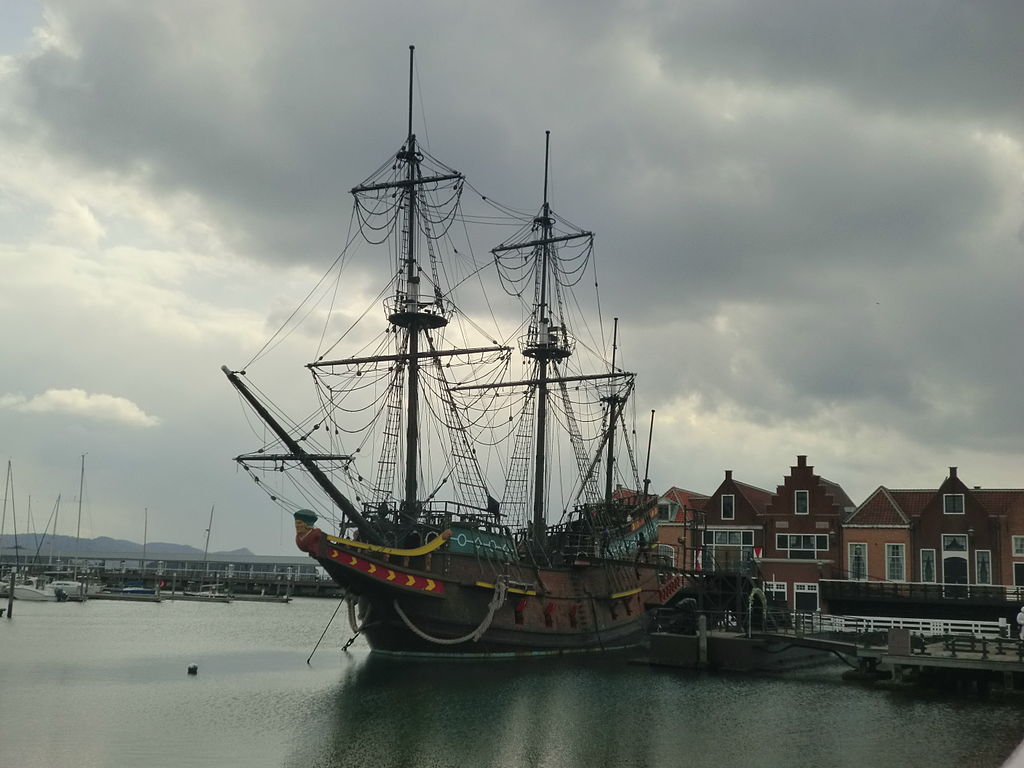 Model of Liefde, a key ship in original Dutch-Japanese relations