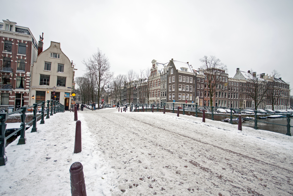 photo-of-a-snowy-road-in-Amsterdam