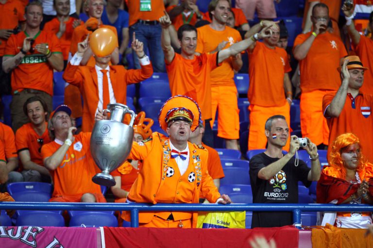 Succes! Dutch team Oranje beat Ukraine last night with 3-2