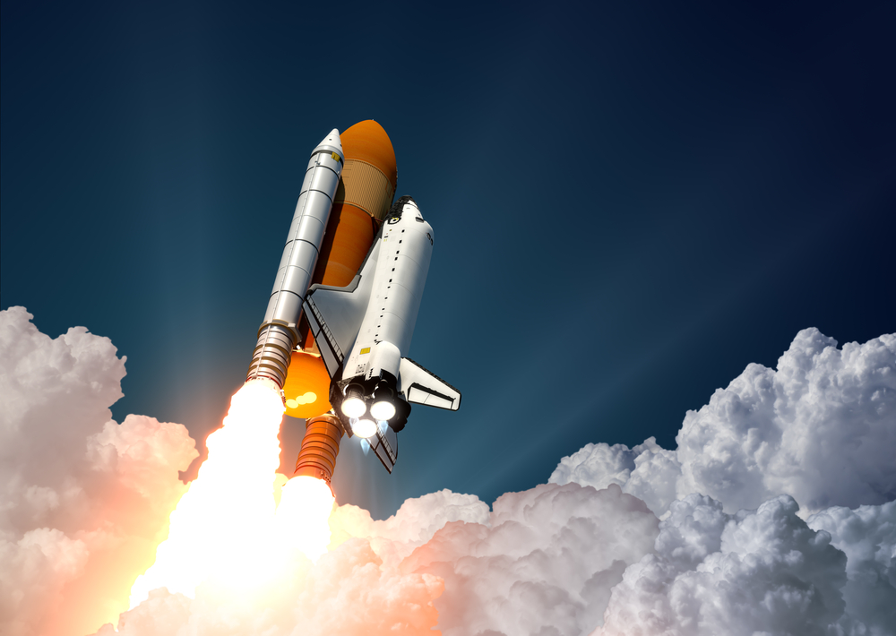 Rocket-launching-into-space-wtih-Jeff-Bezos-and-18-year-old-Dutchman-on-board
