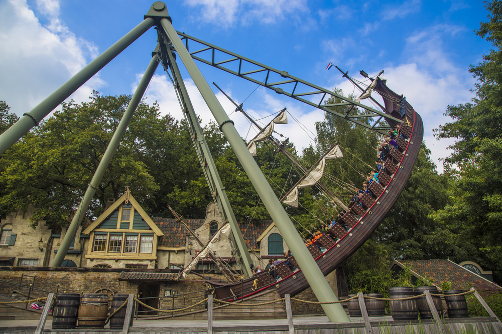 A-boat-ride-at-the-efteling-theme-park-in-the-Netherlands