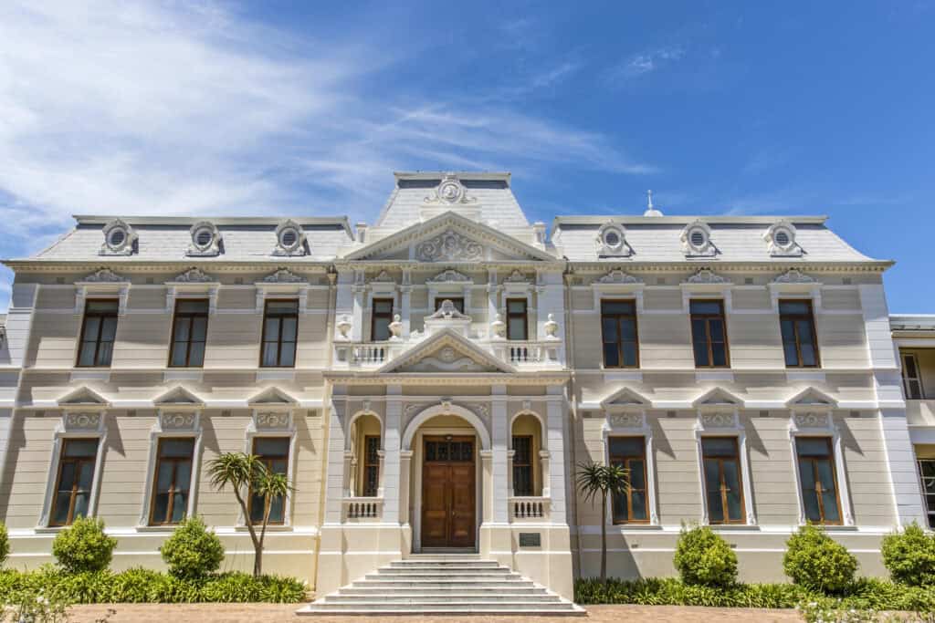 photo-of-stellenbosch-university-facade-in-south-africa