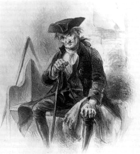 drawing-of-washington-irving-under-his-pen-name-of-diedrich-knickerbocker