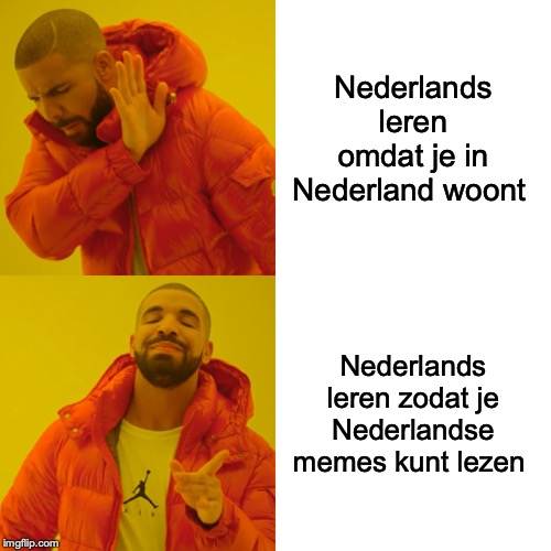 A-Drake-meme-about-learning-Dutch