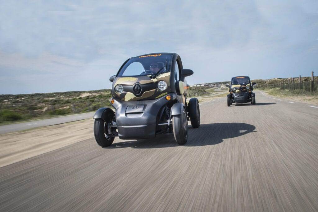 photo-of-a-twizy-from-renzy-summer-tour-of-Dutch-beaches