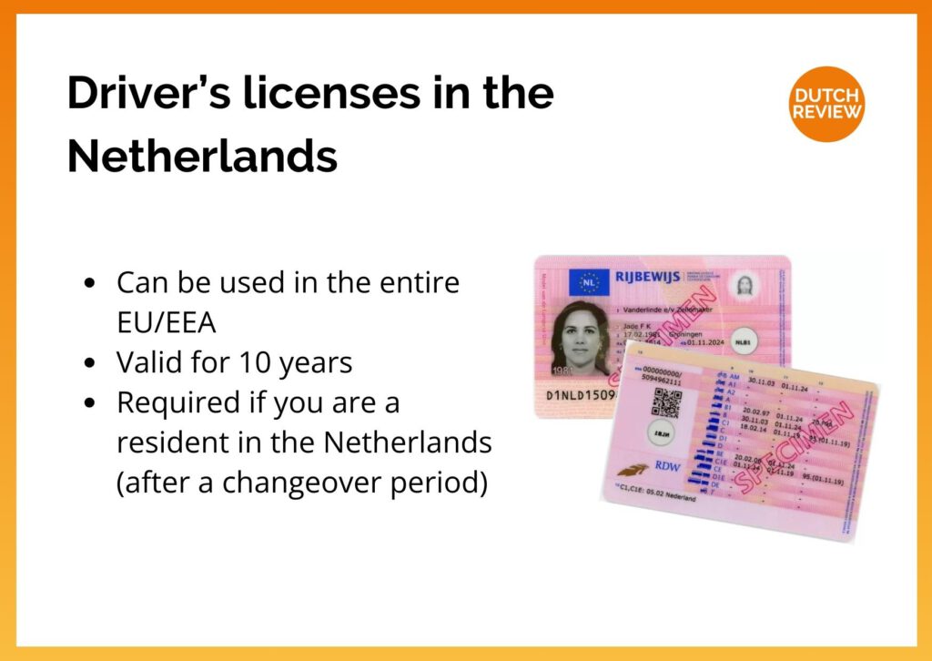 infographic-showing-information-about-dutch-drivers-licences-and-a-picture-of-a-dutch-drivers-licence
